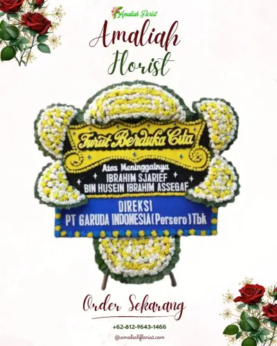 Papan Bunga Duka di Daya
