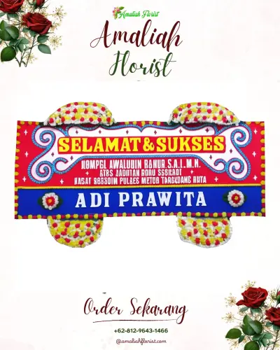 Karangan Bunga Ucapan Selamat di Daya